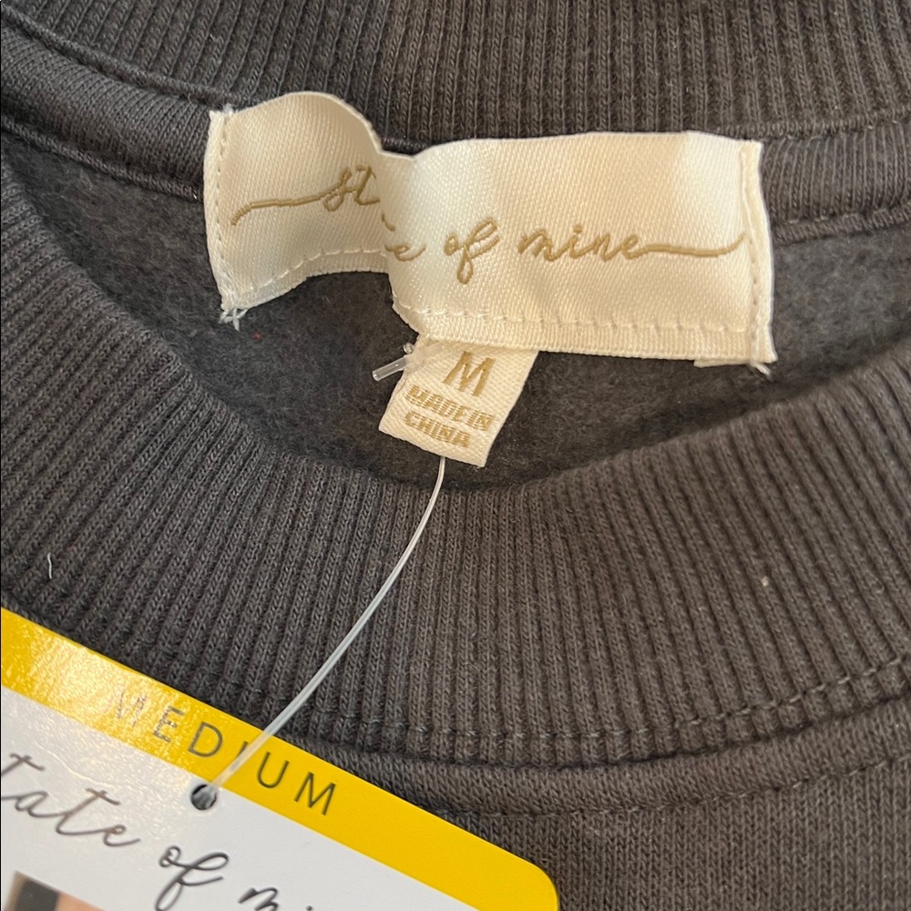 Paris Dark Gray Sweatshirt - Picture 3 of 3
